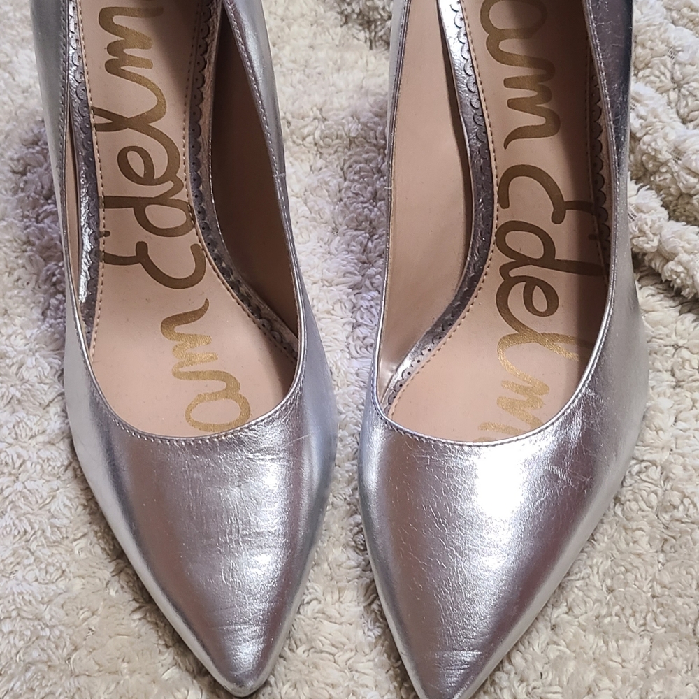 Sam Edelman Silver Pumps - Picture 6 of 7